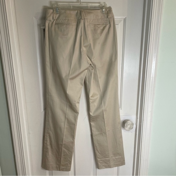Atelier Chinos neutral tan structured capsule minimalist dressy ladies size 2 - Picture 7 of 8
